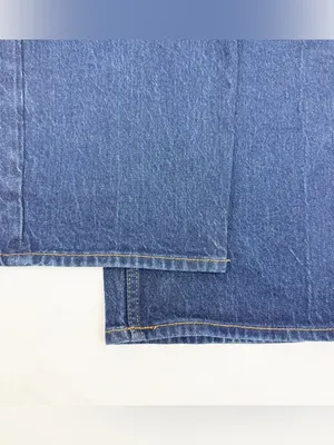 Abercrombie & Fitch Ultra High Rise 90s Straight Jean Dark Wash Blue thumbnail 12