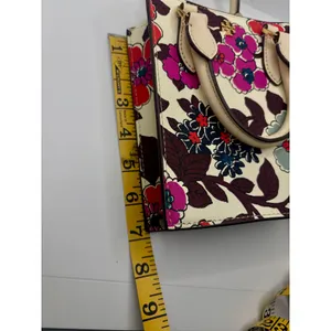 Tory Birch Emerson Mini Shopper Floral Shoulder Strap Crossbody Purse thumbnail 6