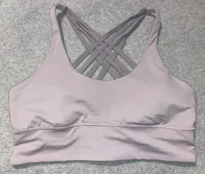 Lululemon Free To Be Moved Bra Size 10 A/B Cup Powdered Mauve Dark thumbnail 1