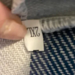 Blue and White Plaid Women's Hoodie thumbnail 6