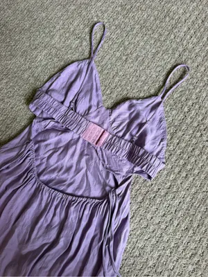 Revolve Karina Grimaldi Selene Maxi Dress in Lavender size M thumbnail 6