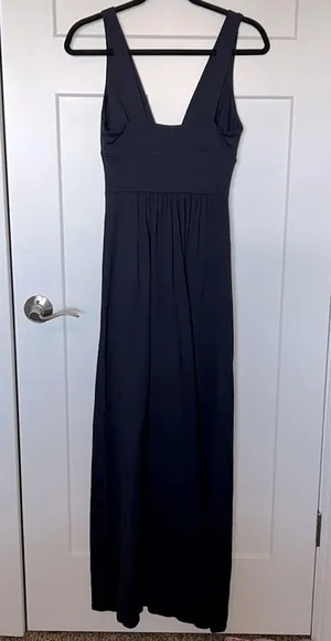 NWT Circle Front Maxi Dress - Midnight thumbnail 3