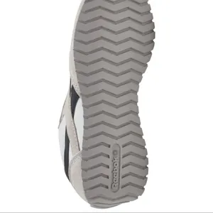 Reebok Classic Low-Top Sneaker in White, Light Gray & Black thumbnail 5