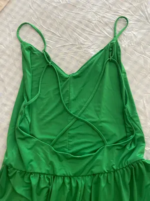 Heart and Hips green romper thumbnail 3