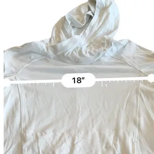 Lululemon Starting Place Hoodie White Rulu Fleece Full Zip Jacket Womens Size 6 thumbnail 15