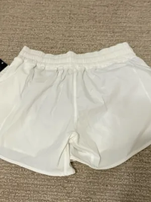 Lululemon Hotty Hot Short White Size 4 thumbnail 4