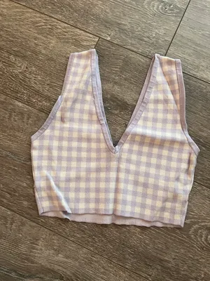 ZARA Purple Tank Top thumbnail 2