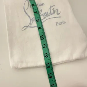 Christian Louboutin Paris Drawstring Lined‎ Dust Bag 13"x 8" Classic Collector thumbnail 3
