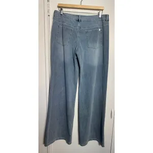Halara Flex Asymmetric Low Rise Baggy Wide Leg Jeans Size Large (Ultra Tall) thumbnail 4