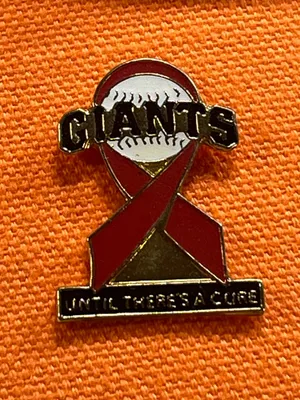 San Francisco Giants Visor Hat w/ Barry Bonds MVP & Until There's A Cure Pins thumbnail 4