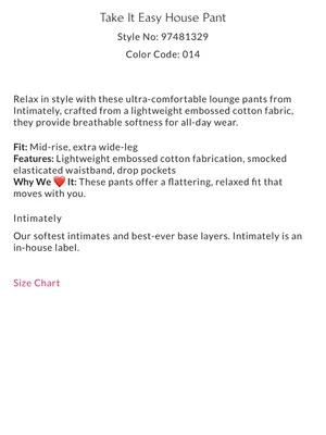 Free People Take It Easy House Pant in Tan NWOT thumbnail 4