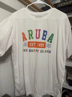 aruba shirt White Size L thumbnail 1