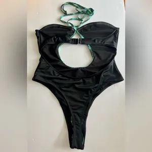 Jumelle Castaway One Piece Bathing Suit in Black XXL thumbnail 3