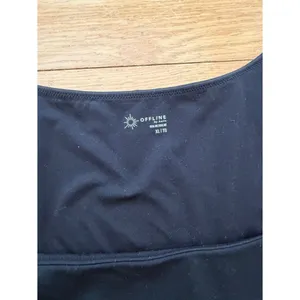 Offline by Aerie Black Real Me Square Neck Top Size XL thumbnail 5