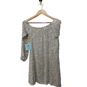 CeCe‎ Sequined One Shoulder Cocktail and Party Dress Size Small thumbnail 5