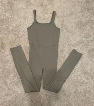 Wildflowers Olive Green Legging Jumpsuit thumbnail 1