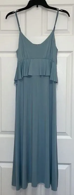 ✨ASOS DESIGN slinky midi sundress with waist ruffle thumbnail 1