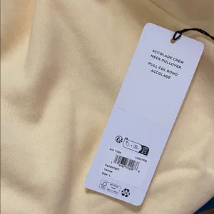 Alo Yoga NWT Accolade Crew Neck Pullover Candlelight Yellow Size L thumbnail 8