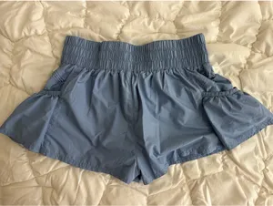 Free People Shorts Blue thumbnail 2