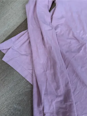 Lululemon Light Pink Long Sleeve Crewneck Top thumbnail 2