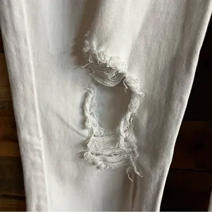 Risen White Distressed Jeans‎ Size 15/32 thumbnail 6