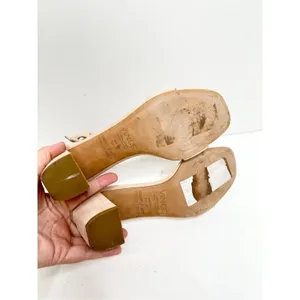 Vince Sandals Size 9 Pink Suede‎ Block Heel Ankle Strap Open Toe thumbnail 10