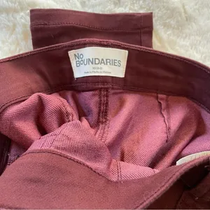 No Boundaries Mid Rise Utility Skinny‎ Pants XS thumbnail 2