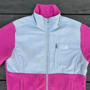 Hot Pink The North Face Fleece Denali Fleece Jacket Zip Up Jacket thumbnail 2