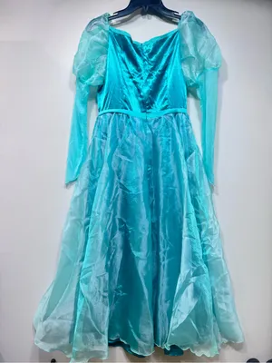 Women Mermaid Princess Sea-maid Cosplay Dress Halloween Party Gown Costume thumbnail 2