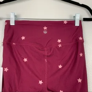 GILLY Hicks Go Recharge‎ High Rise Cinch 7/8 Star Leggings thumbnail 3