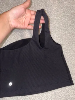 Lululemon Ribbed Nulu Asymmetrical Yoga Tank thumbnail 5