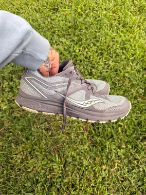Saucony Cohesion Women’s Running Shoes Gray Mint Size 8 thumbnail 4