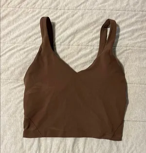 lululemon athletica Brown Tank Top thumbnail 1