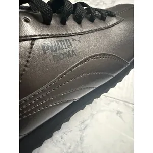 Puma Roma OG Trainer Sneaker Shoe Pewter Silver Black Grey Size M 3.5 EU 36 thumbnail 7