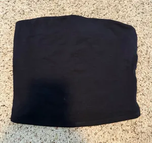 Garage navy tube top thumbnail 1