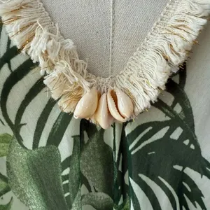 Subtle Luxury Pool To Party Green Frond Pool Swim Coverup Sundress $100 OSFM thumbnail 4