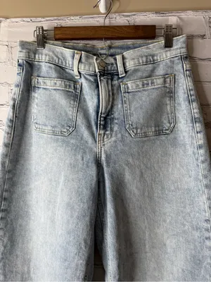 Gap jeans size 29 8L Light Wash Wide Leg Women’s Jeans thumbnail 8
