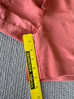 A New Day Coral Satin Shorts Sz Small thumbnail 6
