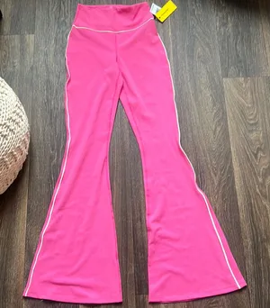 NWT Sunset 70s Bell Pants Pink thumbnail 1