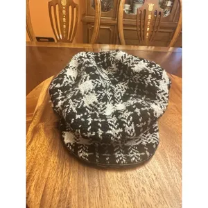 Banana Republic Wool Blend Newsboy Paperboy Newsie Flat Cap Hat Medium Large thumbnail 8