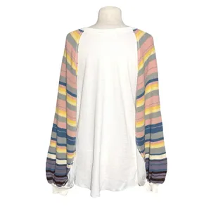 NWT WE THE FREE x FREE PEOPLE Women’s Boho Rainbow Dreams Thermal Top thumbnail 5