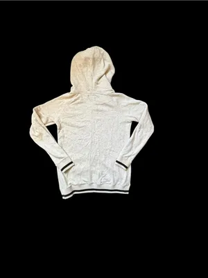 Women’s oatmeal Roots Canada Hooded Pullover Sweatshirt med thumbnail 6