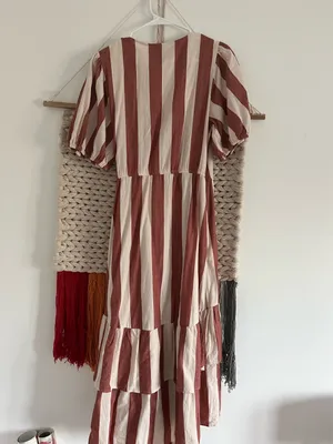 Target Red and cream striped maxi dress thumbnail 2