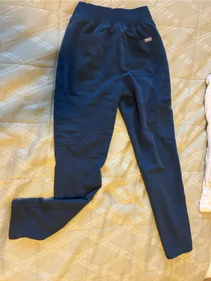 Figs blue High Waisted Yola Skinny Scrub Pants™ thumbnail 4
