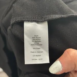 Talbots Black Scallop-Trim Sheath Dress thumbnail 8