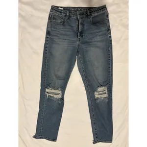 American Eagle Jeans Womens Size 6 Blue Cotton Stretch Hi Rise Artist thumbnail 2
