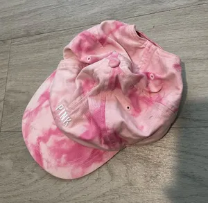 PINK Victoria's Secret Pink Tie-Dye Kids Baseball Hat thumbnail 1