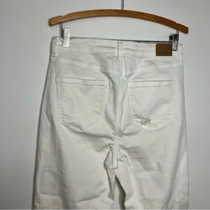 American Eagle‎ Outfitters white Mom Straight Jeans size 10 thumbnail 9