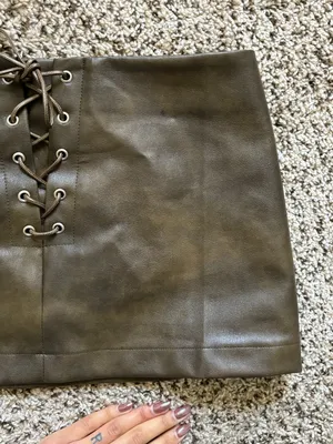 Pacsun Micro Leather Skirt thumbnail 2