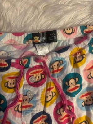 Paul Frank for Target VINTAGE Julius Pajama Set Pink Ribbed Tank & Pants S Cotton thumbnail 4
